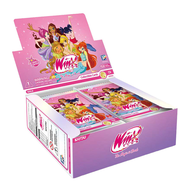 Kayou Winx Club Fairy Diary Daily Edition Foil Series 1 Booster Box — alternate view
