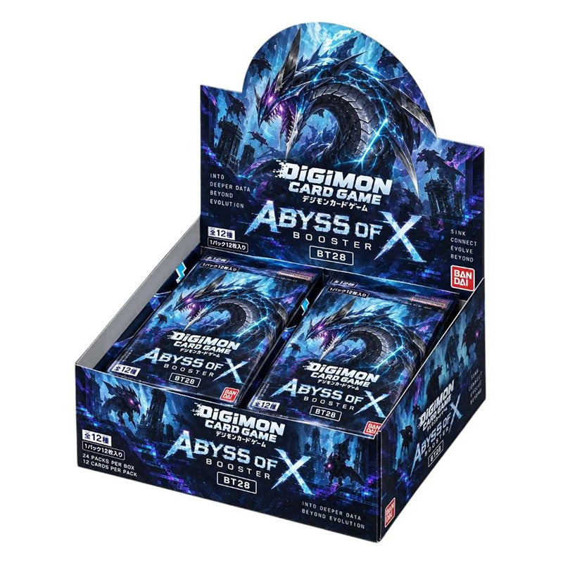 Digimon Card Game Abyss of X BT-28 Booster Box — alternate view