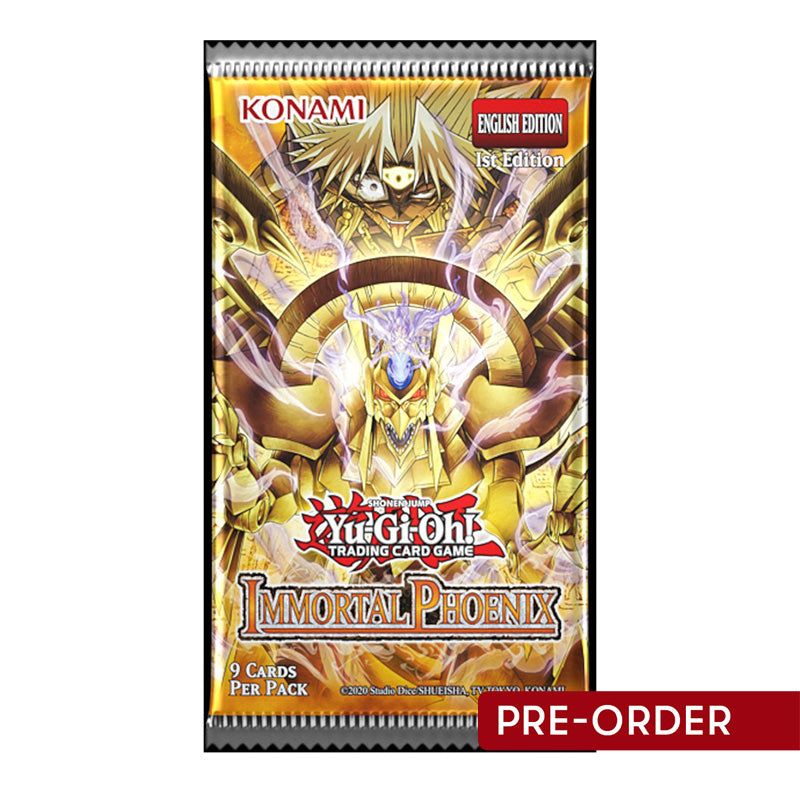 Yu-Gi-Oh! Immortal Phoenix Single Booster Pack