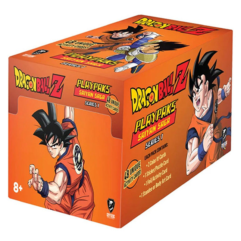 Dragon Ball Z Saiyan Saga Series 1 Playpak Booster Box — alternate view